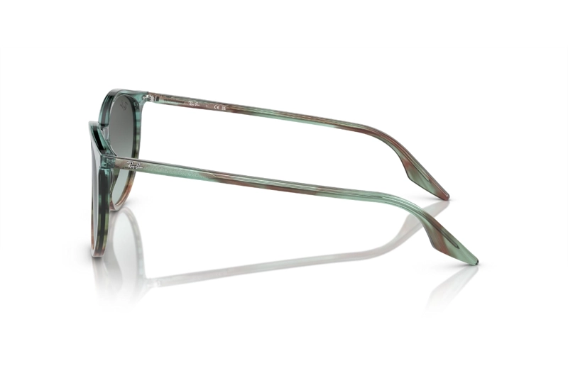 LENTES SOL RAY-BAN AZUL A RAYAS DEGRADADO - 3