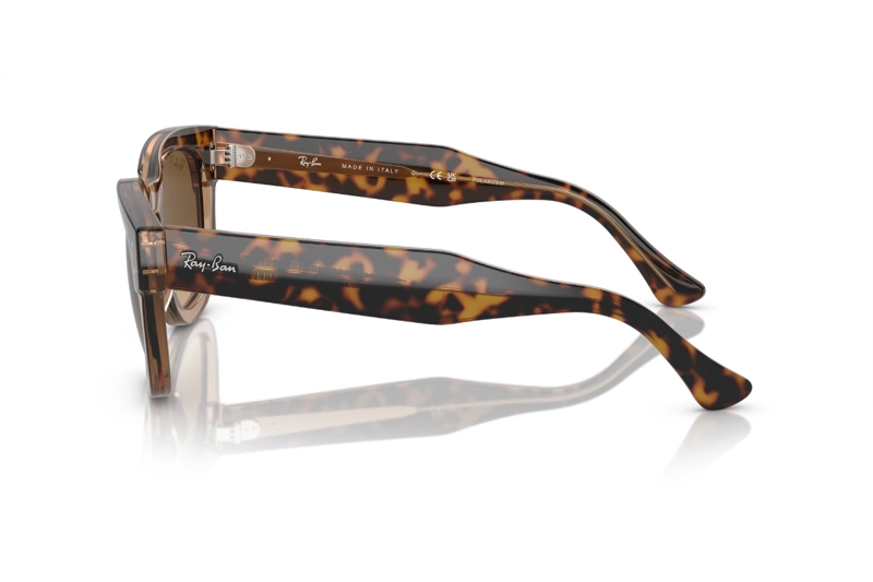 LENTES DE SOL MEGA HAWKEYE HAVANA & MARRON TRANSPARENTE POLARIZADOS DEGRADADO RAY-BAN - 3