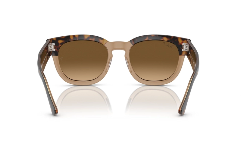 LENTES DE SOL MEGA HAWKEYE HAVANA & MARRON TRANSPARENTE POLARIZADOS DEGRADADO RAY-BAN - 4