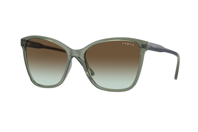 LENTES DE SOL VERDE TRANSPARENTE DEGRADADO VOGUE EYEWEAR - 2