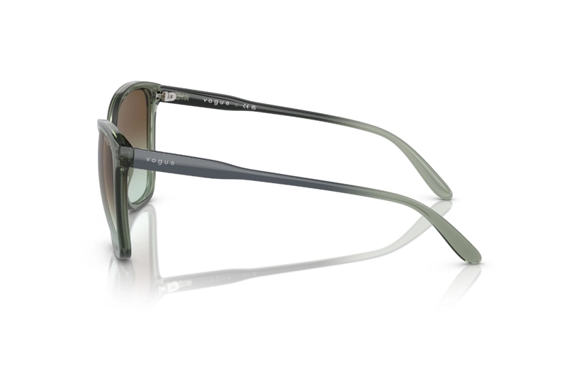 LENTES DE SOL VERDE TRANSPARENTE DEGRADADO VOGUE EYEWEAR - 3