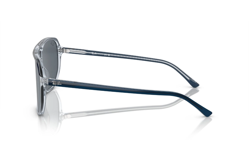 LENTES SOL RAY-BAN BILL ONE AZUL TRANSPARENTE - 3