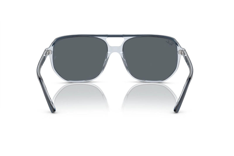 LENTES SOL RAY-BAN BILL ONE AZUL TRANSPARENTE - 4