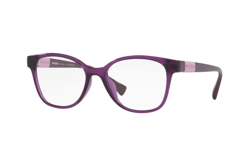 LENTES MIRAFLEX ÓPTICOS VIOLETA ROSA NIÑOS - 2