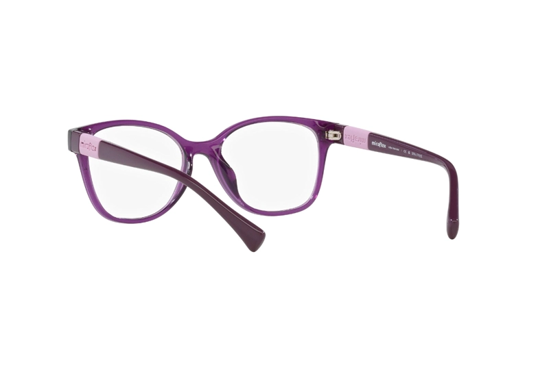 LENTES MIRAFLEX ÓPTICOS VIOLETA ROSA NIÑOS - 6