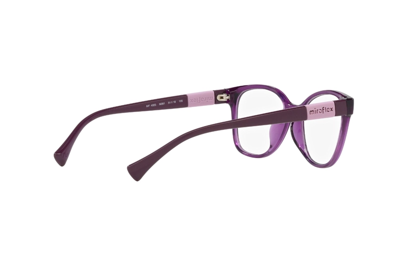LENTES MIRAFLEX ÓPTICOS VIOLETA ROSA NIÑOS - 9