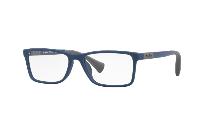 LENTES MIRAFLEX ÓPTICOS AZUL NIÑOS - 2