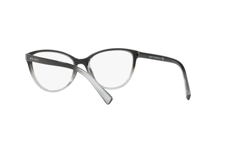 LENTES ARMANI EXCHANGE ÓPTICOS NEGRO BRILLANTE - 6
