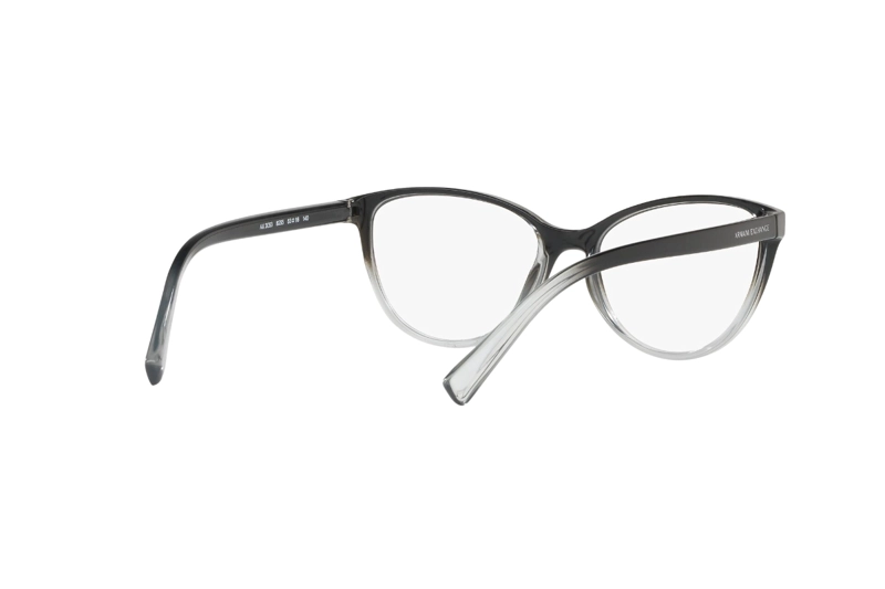 LENTES ARMANI EXCHANGE ÓPTICOS NEGRO BRILLANTE - 8