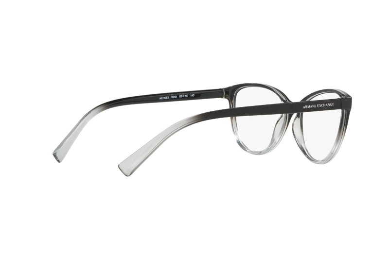 LENTES ARMANI EXCHANGE ÓPTICOS NEGRO BRILLANTE - 9