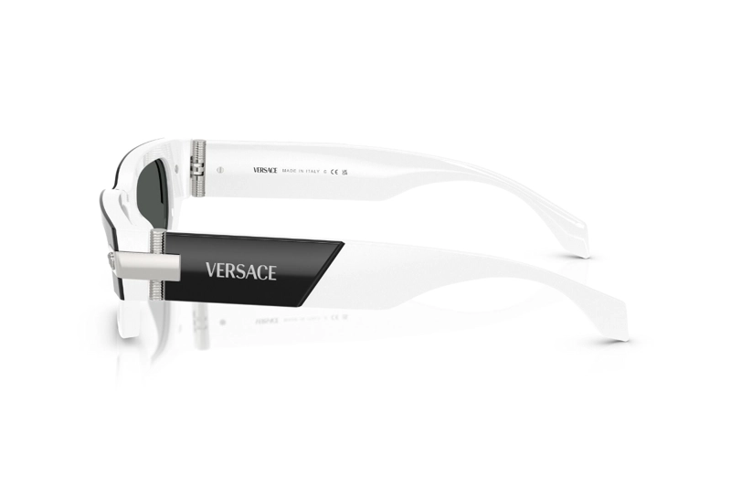 LENTES SOL VERSACE NEGRO Y BLANCO - 3