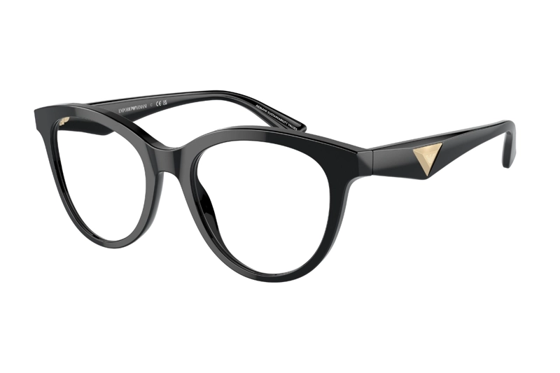 LENTES EMPORIO ARMANI ÓPTICOS NEGRO BRILLANTE - 2