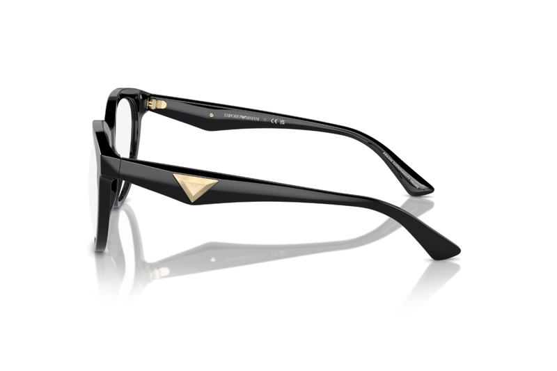 LENTES EMPORIO ARMANI ÓPTICOS NEGRO BRILLANTE - 3