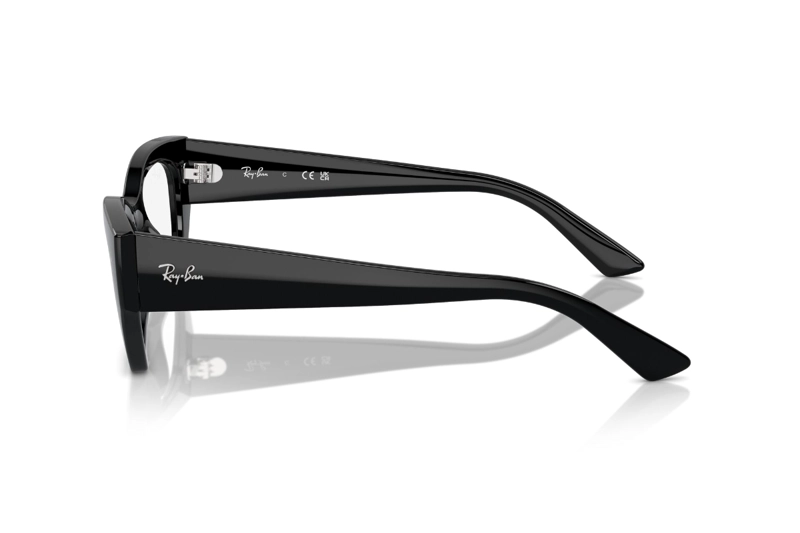LENTES RAY-BAN ÓPTICOS ZENA NEGRO BIO-BASED SUSTENTABLE ÓPTICAL - 3