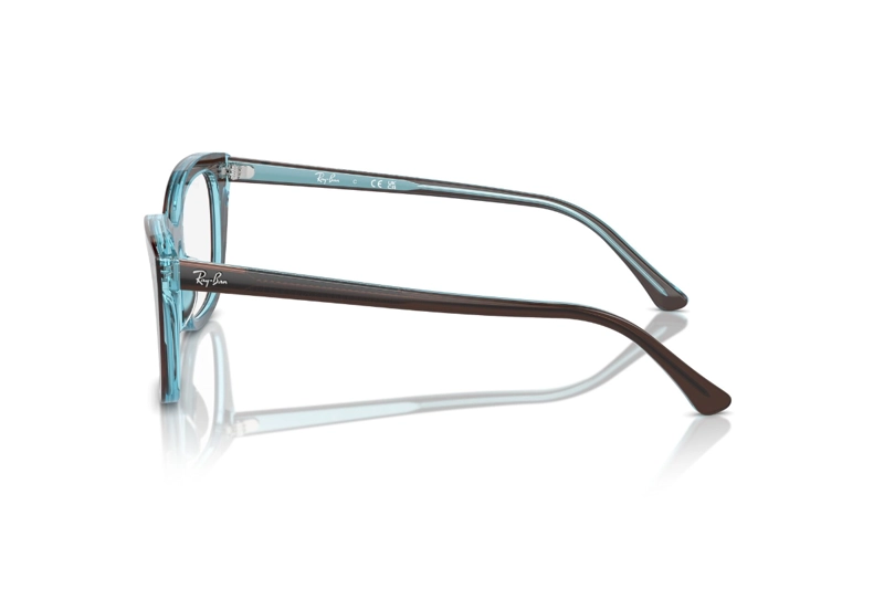 LENTES RAY-BAN ÓPTICOS MARRÓN TRANSPARENTE ÓPTICAL - 3