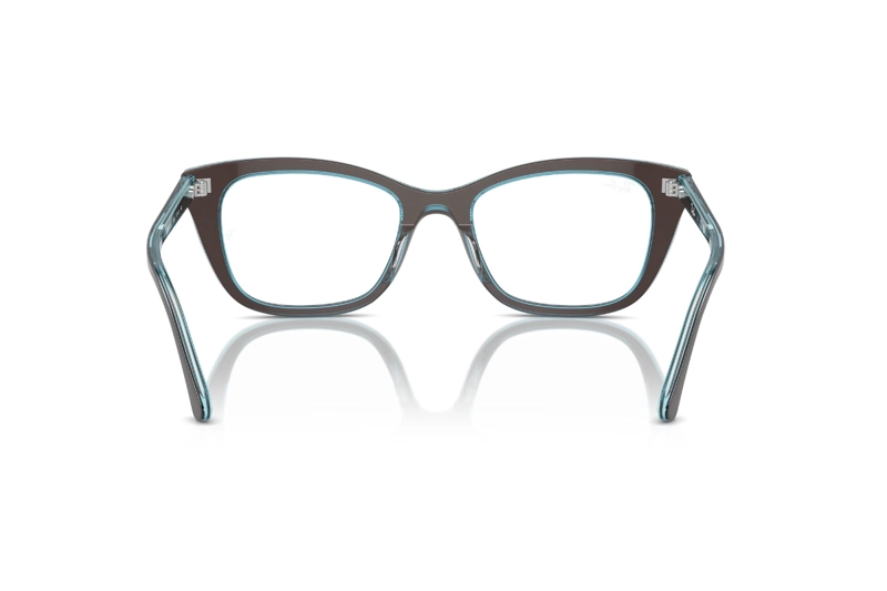 LENTES RAY-BAN ÓPTICOS MARRÓN TRANSPARENTE ÓPTICAL - 4