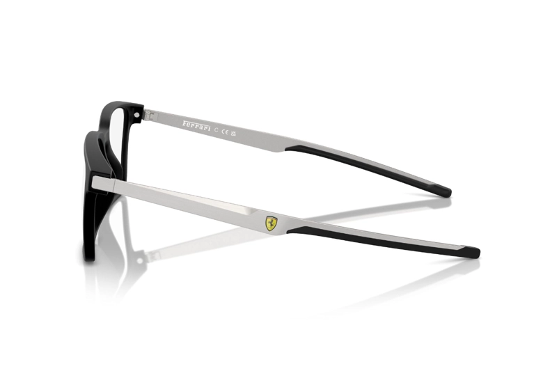 LENTES FERRARI ÓPTICOS NEGRO MATE SCUDERIA - 3