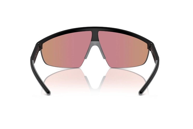 LENTES SOL FERRARI NEGRO MATE ESPEJADOS SCUDERIA - 4