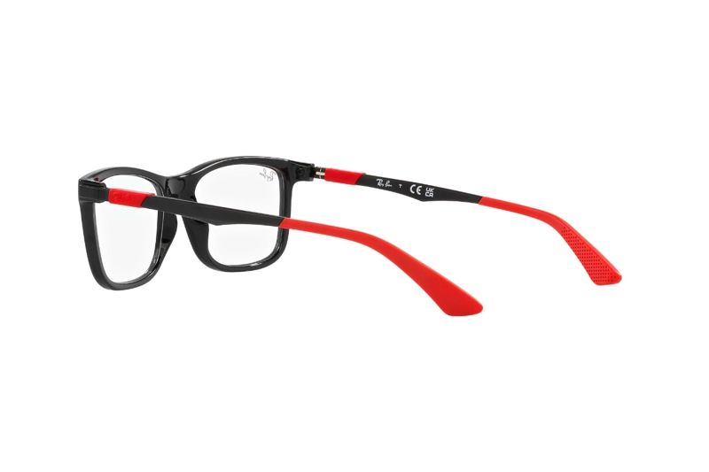 LENTES RAY-BAN ÓPTICOS NEGRO JUNIOR NIÑOS - 5