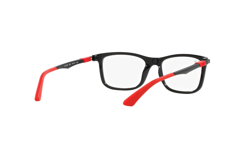 LENTES RAY-BAN ÓPTICOS NEGRO JUNIOR NIÑOS - 8