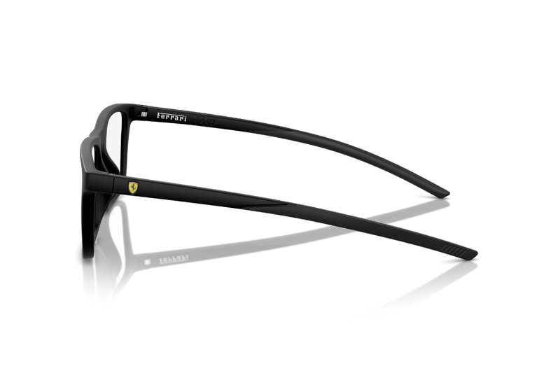 LENTES FERRARI ÓPTICOS NEGRO MATE SCUDERIA - 3