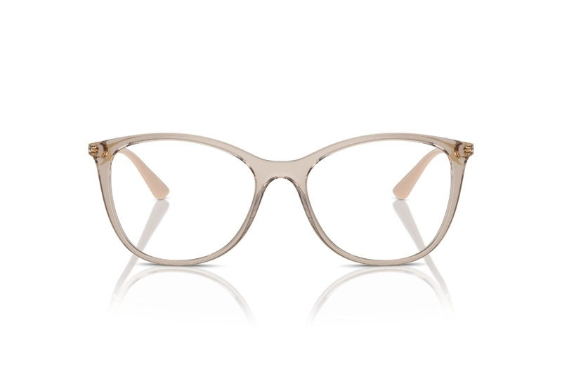 LENTES VOGUE ÓPTICOS CARAMELO TRANSPARENTE EYEWEAR - 1