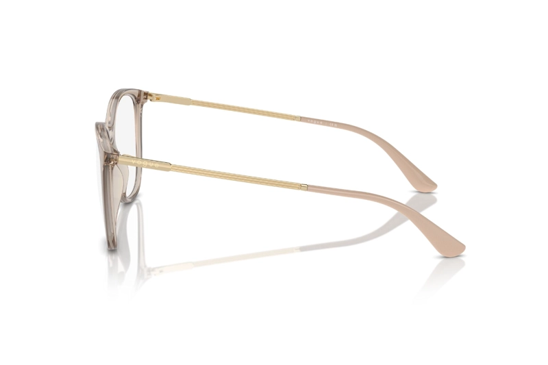 LENTES VOGUE ÓPTICOS CARAMELO TRANSPARENTE EYEWEAR - 3