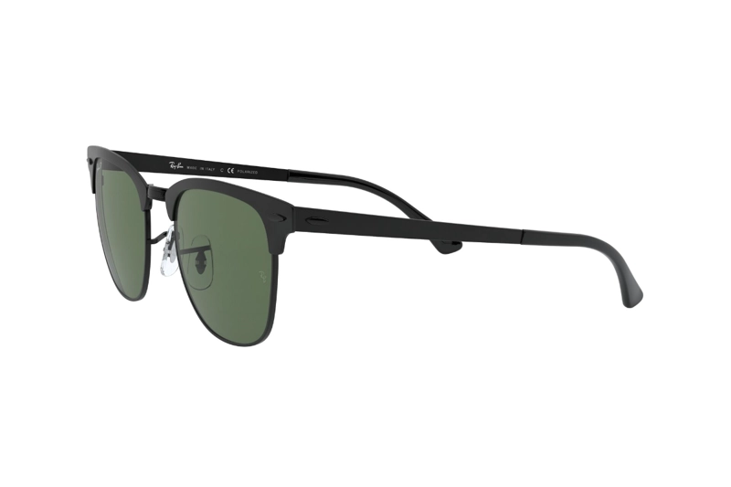 LENTES DE SOL CLUBMASTER METAL NEGRO MATE POLARIZADOS RAY-BAN - 3