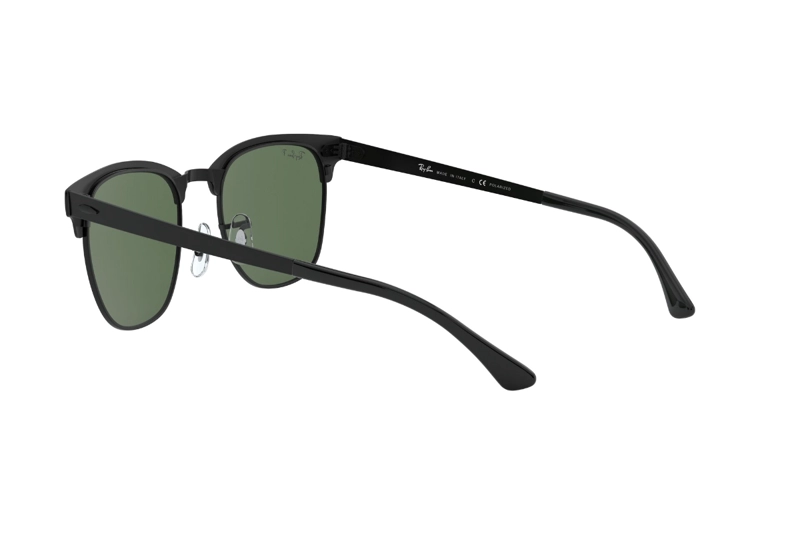LENTES DE SOL CLUBMASTER METAL NEGRO MATE POLARIZADOS RAY-BAN - 5