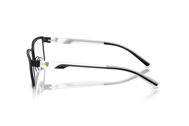 LENTES FERRARI ÓPTICOS NEGRO MATE SCUDERIA - 3