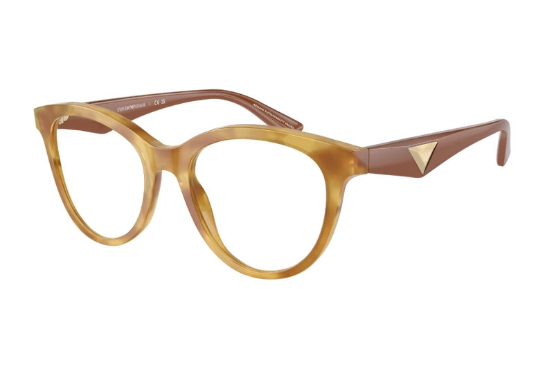 LENTES EMPORIO ARMANI ÓPTICOS HAVANA BRILLANTE - 2