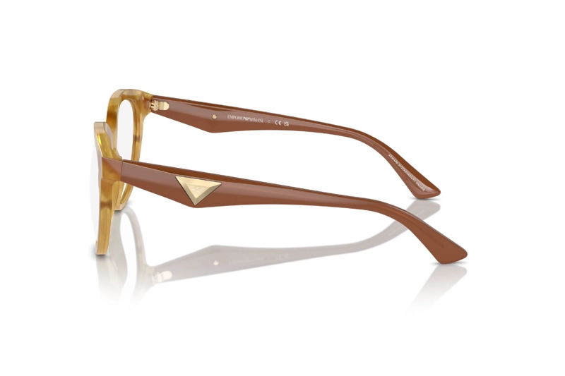 LENTES EMPORIO ARMANI ÓPTICOS HAVANA BRILLANTE - 3