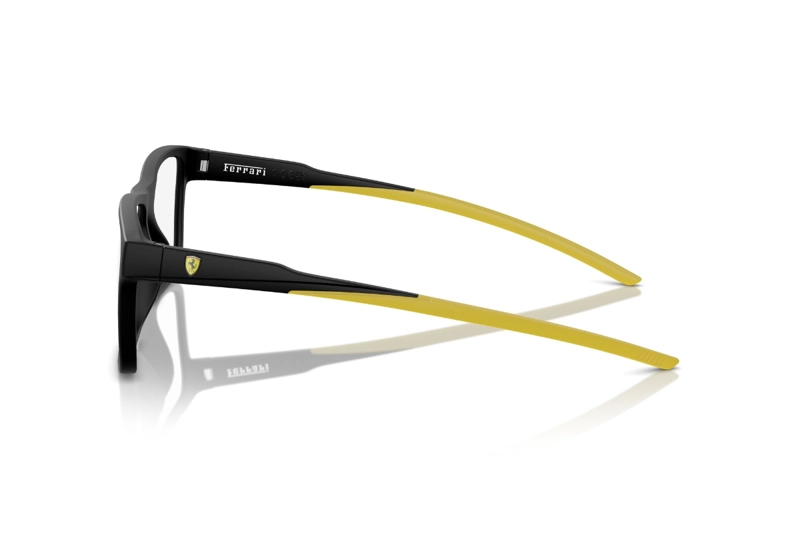 LENTES FERRARI ÓPTICOS NEGRO MATE SCUDERIA - 3