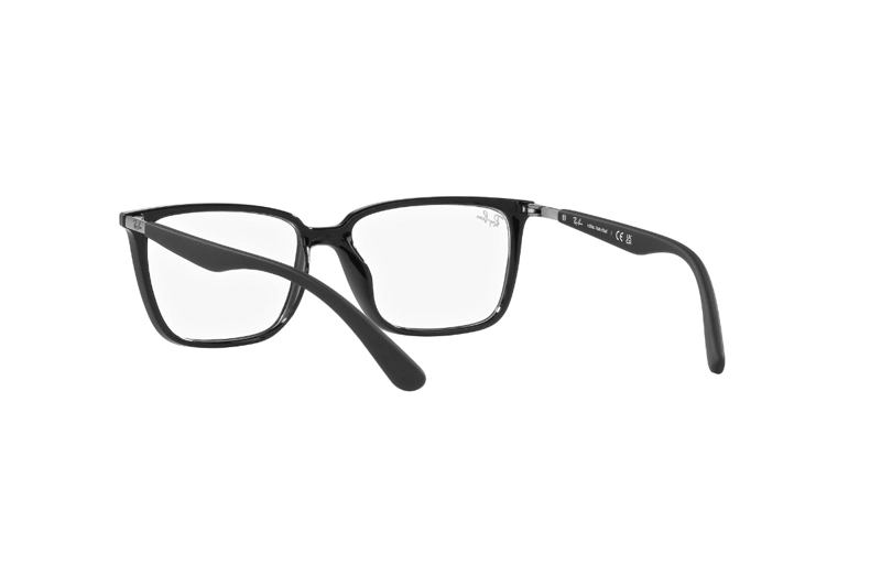 LENTES RAY-BAN ÓPTICOS NEGRO JUNIOR NIÑOS - 6