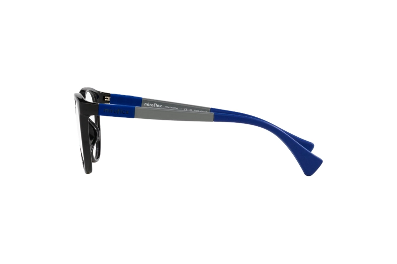 LENTES MIRAFLEX ÓPTICOS NEGRO NIÑOS - 4