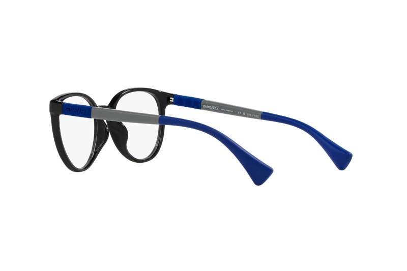 LENTES MIRAFLEX ÓPTICOS NEGRO NIÑOS - 5
