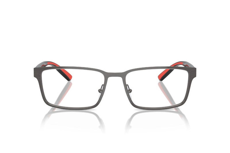 LENTES FERRARI ÓPTICOS GRIS CEPILLADO SCUDERIA - 1