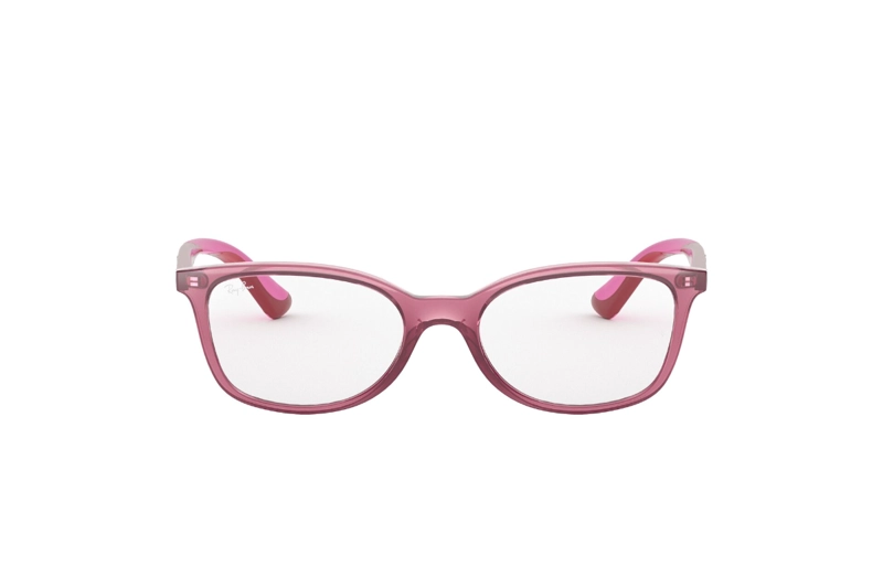 LENTES RAY-BAN ÓPTICOS ROJO ROSA JUNIOR NIÑOS - 1