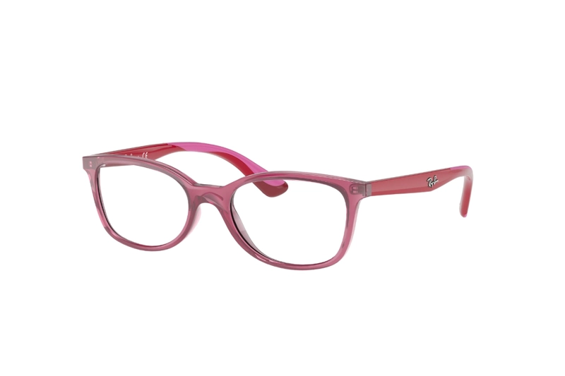 LENTES RAY-BAN ÓPTICOS ROJO ROSA JUNIOR NIÑOS - 2