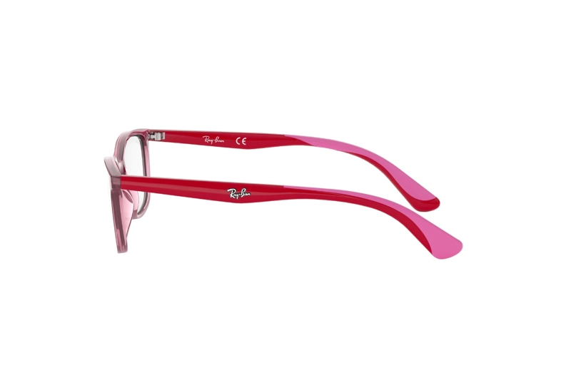 LENTES RAY-BAN ÓPTICOS ROJO ROSA JUNIOR NIÑOS - 4