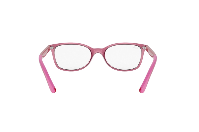 LENTES RAY-BAN ÓPTICOS ROJO ROSA JUNIOR NIÑOS - 7