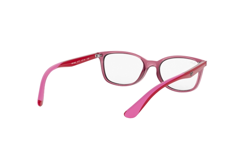 LENTES RAY-BAN ÓPTICOS ROJO ROSA JUNIOR NIÑOS - 8