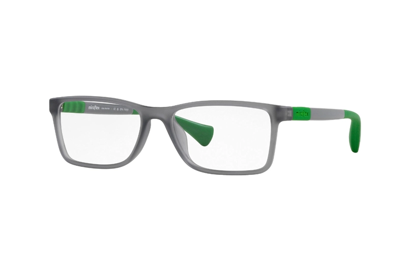 LENTES MIRAFLEX ÓPTICOS GRIS ROSA NIÑOS - 2