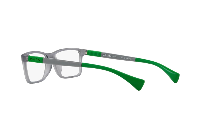LENTES MIRAFLEX ÓPTICOS GRIS ROSA NIÑOS - 5
