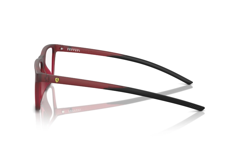 LENTES FERRARI ÓPTICOS ROJO MATE SCUDERIA - 3