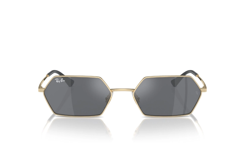 LENTES SOL RAY-BAN YEVI DORADO BIO-BASED SUSTENTABLE - 1
