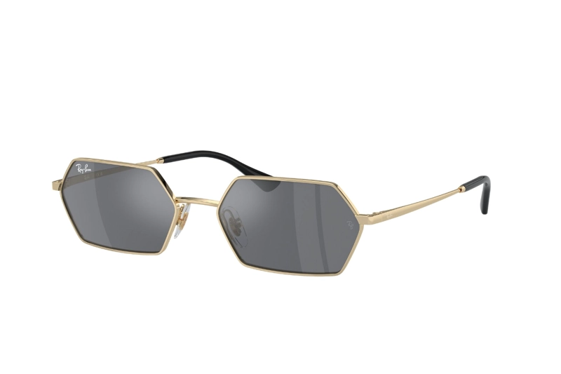 LENTES SOL RAY-BAN YEVI DORADO BIO-BASED SUSTENTABLE - 2