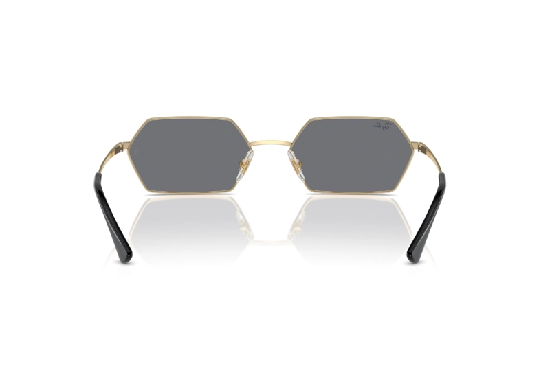 LENTES SOL RAY-BAN YEVI DORADO BIO-BASED SUSTENTABLE - 4
