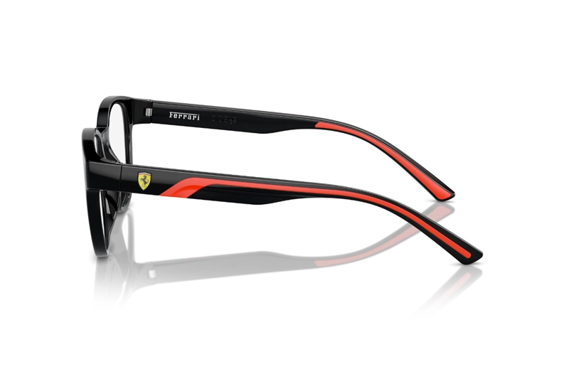 LENTES FERRARI ÓPTICOS NEGRO SCUDERIA - 3