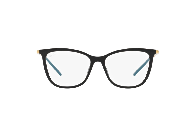 LENTES RAY-BAN ÓPTICOS NEGRO JUNIOR NIÑOS - 1